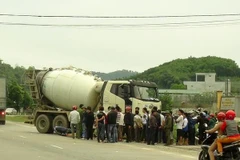 Tuyên Quang: Ôtô trộn bêtông gây tai nạn làm một người chết