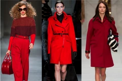 Nổi bật với xu hướng phối đồ "Đỏ toàn tập" trong mùa Thu Đông