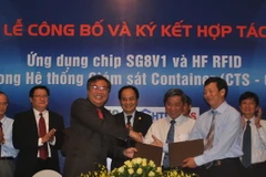 Ứng dụng chip trong hệ thống giám sát container thay cho kẹp chì