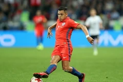 Tiền đạo Alexis Sanchez trong trận đấu ở Kazan, Nga ngày 22/6. (Nguồn: EPA/TTXVN)