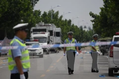 Cảnh sát Trung Quốc. (Nguồn: AFP/TTXVN)