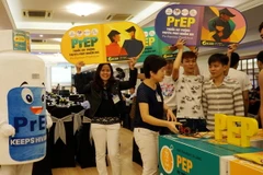 Khởi động dịch vụ dự phòng trước phơi nhiễm HIV (PrEP) tại thành phố Hồ Chí Minh. (Ảnh: Phương Vy/TTXVN)