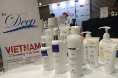 Gian hàng của Mineralhouse tại triển lãm. (Nguồn: Vietnam+)