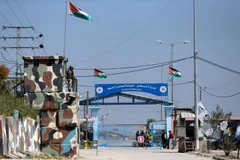 Cửa khẩu Erez ngày 26/3. (Nguồn: AFP/TTXVN)