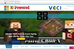 Cổng thông tin M-Powered có giao diện tiếng Việt. (Ảnh chụp màn hình)