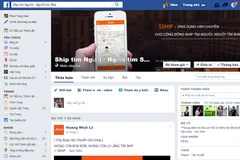 Một trong rất nhiều nhóm shipper trên mạng thường xuyên được các shop online sử dụng. (Ảnh chụp màn hình)