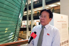 Đại biểu Nghiêm Vũ Khải tham gia Quốc hội khóa XI, XII và XIV. (Ảnh: Trung Hiền/Vietnam+)