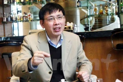 Ông Đỗ Cao Bảo là người thiết kế quy trình chuẩn mực, làm việc với khách hàng lớn của FPT. (Ảnh: T.H/Vietnam+)