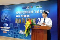 Ông Tô Mạnh Cường, Phó Tổng Giám đốc VNPT cho biết sẽ tiếp tục đồng hành cùng giải thưởng này. (Ảnh: T.H/Vietnam+)