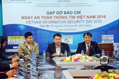 Ngày An toàn thông tin Việt Nam được tổ chức với hy vọng nâng cao nhận thức của người dân đảm bảo an toàn thông tin mạng trong bối cảnh hacker tấn công liên tục. (Ảnh: V.P/Vietnam+)