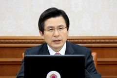 Quyền Tổng thống kiêm Thủ tướng Hàn Quốc Hwang Kyo-ahn. (Nguồn: Yonhap/TTXVN)
