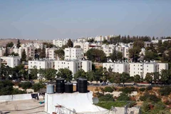 Khu định cư Do Thái ở thành phố Bờ Tây Hebron. (Nguồn: AFP/TTXVN)