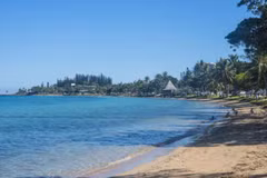 Sóng thần đã xuất hiện sau trận động đất mạnh 7 độ Richter ở vùng duyên hải New Caledonia. (Nguồn: Getty)