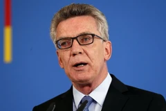 Bộ trưởng Nội vụ Đức Thomas de Maiziere. (Nguồn: EPA/TTXVN)