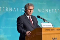 Phó Giám đốc điều hành thứ nhất của Quỹ Tiền tệ Quốc tế David Lipton. (Nguồn: AFP/TTXVN)