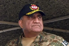 Tham mưu trưởng Lục quân Pakistan Qamar Javed Bajwa. (Nguồn: AP/TTXVN)