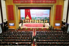 Toàn cảnh Lễ kỷ niệm. (Ảnh: Trí Dũng/TTXVN)