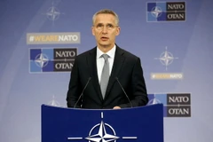 Tổng thư ký NATO Jens Stoltenberg. (Nguồn: EPA/TTXVN) 