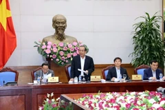 Phó Thủ tướng Thường trực Chính phủ Trương Hòa Bình phát biểu. (Ảnh: Doãn Tấn/TTXVN)