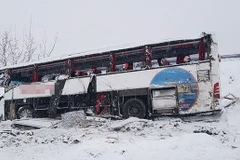 Một vụ tai nạn xe buýt tại Thổ Nhĩ Kỳ. Ảnh minh họa. (Nguồn: Daily Sabah)