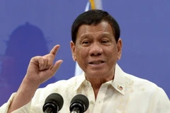 Tổng thống Philippines Rodrigo Duterte. (Nguồn: EPA/TTXVN)