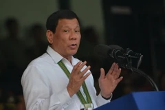 Tổng thống Philippines Rodrigo Duterte. (Nguồn: AFP/TTXVN)