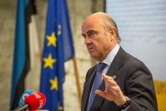 Bộ trưởng Bộ Kinh tế Tây Ban Nha Luis de Guindos. (Nguồn: AFP/TTXVN)