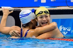 Vận động viên Trịnh Thị Bích Như giành Huy chương vàng tại ASEAN Para Games 2011. Ảnh minh họa. (Nguồn: Swimming World Magazine/ TTXVN