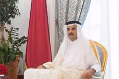  Quốc vương Qatar Sheikh Tamim bin Hamad Al Thani. (Nguồn: THX/TTXVN)