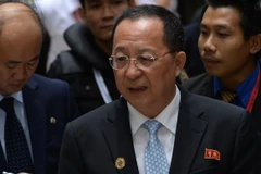 Ngoại trưởng Triều Tiên Ri Yong-ho. (Nguồn: AFP/TTXVN)