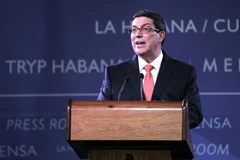 Ngoại trưởng Cuba Bruno Rodriguez. (Nguồn: AFP/TTXVN)