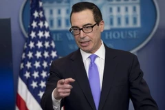 Bộ trưởng Tài chính Mỹ Steven Mnuchin. (Nguồn: AFP/TTXVN)