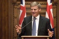 Thủ tướng New Zealand Bill English. (Nguồn: AFP/TTXVN)