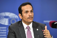 Ngoại trưởng Qatar Sheikh Mohammed bin Abdulrahman bin Jassim Al-Thani. (Nguồn: AFP/TTXVN)
