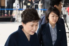 Cựu Tổng thống Hàn Quốc Park Geun-hye. (Nguồn: THX/TTXVN)