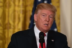 Tổng thống Mỹ Donald Trump. (Nguồn: AFP/TTXVN)