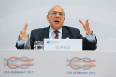 Tổng thư ký OECD Angel Gurria. (Nguồn: EPA/TTXVN)