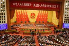 Toàn cảnh phiên bế mạc.(Ảnh: Vĩnh Hà-Trung Kiên/Vietnam+) 