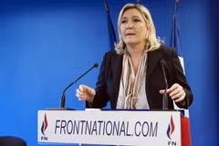 Bà Marine Le Pen. (Nguồn: AFP/TTXVN)