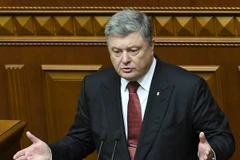 Tổng thống Ukraine Petro Poroshenko. (Nguồn: AFP/TTXVN)