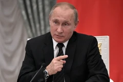  Tổng thống Nga Vladimir Putin. (Nguồn: EPA/TTXVN)