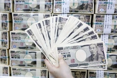 Đồng yen Nhật Bản. (Nguồn: EPA/TTXVN)