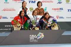 ASEAN Para Games 2017: "Kình ngư" Vi Thị Hằng mang về HCV đầu tiên 
