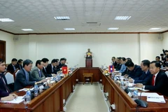 Toàn cảnh buổi làm việc. (Ảnh: Phạm Kiên/TTXVN)