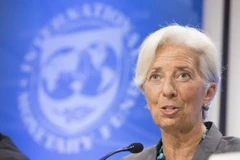 Tổng Giám đốc IMF Christine Lagarde. (Nguồn: EPA/TTXVN)