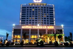  Khách sạn Mường Thanh Luxury Cà Mau. (Ảnh: Kim Há/TTXVN)