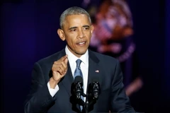 Tổng thống sắp mãn nhiệm Barack Obama. (Nguồn: EPA/TTXVN)