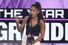 Nữ ca sỹ Ariana Grande. (Nguồn: AP/TTXVN)