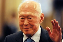 Cố Thủ tướng Singapore Lý Quang Diệu. (Nguồn: AFP/TTXVN)