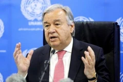 Tổng thư ký Liên hợp quốc Antonio Guterres. (Nguồn: Kyodo/TTXVN)